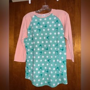 Rare Disney LuLaRoe Medium Randy shirt
